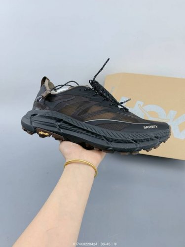 Hoka One One 男女克利夫顿Ls运动休闲鞋Cliftonls Satisfyrunning 德克斯户外用品旗下Hoka One One品牌携手法国时尚