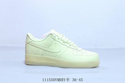 200 耐克 Nike Air Force 1 Af1耐克 低帮 空军一号休闲板鞋 111550Vmrry半 36-45