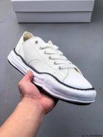 原装级别 三原康裕Mmy Maison Mihara Yasuhiro Original Sole Canvas Low 余文乐挚爱单品 复古溶解风日本概念时装