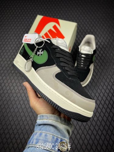 C 公司级Nike Air Force 1‘07 Lv8 原楦头原纸板 打造纯正低帮空军版型 专注外贸渠道 全掌内置蜂窝气垫 原盒配件 原厂中底钢印、拉帮完美