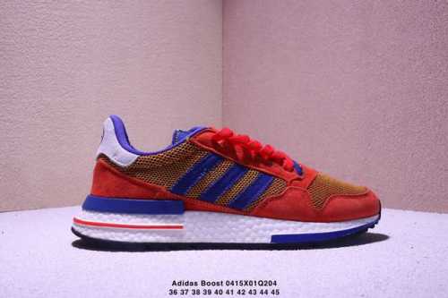 阿迪达斯Adidas Boost 500夜行者复古跑鞋原厂材料 原厂大底 私家独模 网布搭配麂皮拼接打造鞋面 极具复古风格鞋头及鞋跟点缀3M反光设计极为亮眼中底