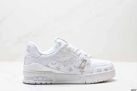 公司级全新Lv路易威登Louis Vuitton Trainer Sneaker Low休闲运动文化百搭板鞋 尺码:40-45 Id:Jkd129-Zzg - 点击图像关闭