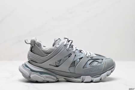 公司级巴黎世家 Balenciaga Sneaker Tess S.Gomma Maille White Orange 代 三代户外概念鞋 复古野跑 老爹鞋潮流 - 点击图像关闭