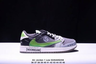 Travis Scott X Air Jordan 1 Low Og Black Phantom 低帮 倒钩4.0 Aj1 乔丹1代 Aj1 乔1 低邦 倒勾乔