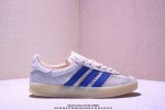 真标Adidas Originals Gazelle Indoor 三叶草休闲防滑耐磨低帮板鞋 尺码:36 36.5 37 38 38.5 39.5 40 40