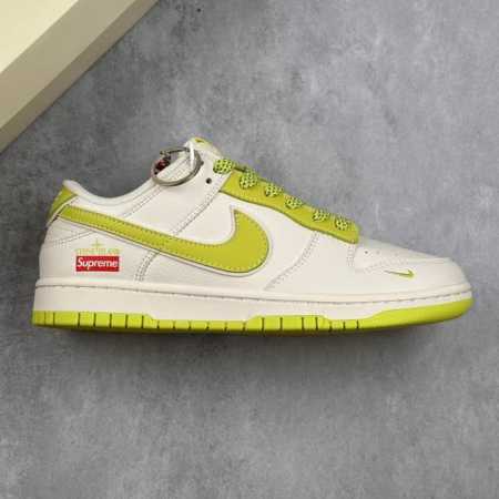 本地 核心私 Nk Sb Dunk Low Supreme 石头岛联名-荧光米白绿 周年高端定制 低帮休闲板鞋 #定制鞋盒 大厂纯原品质出货 超高清洁度 皮料切 - 点击图像关闭