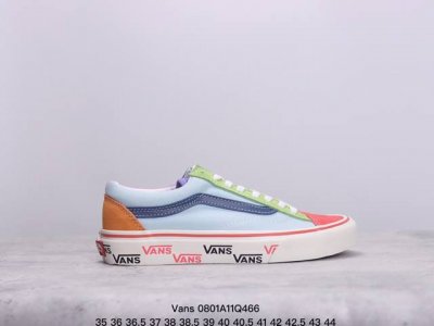 vans 冰淇淋奶蓝拼色鸳鸯男鞋女鞋低帮板鞋运动鞋 码数：35 36 36.5 37 38 38.5 39 40 40.5 41 42 42.5 43 44 x