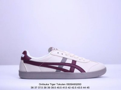 亚瑟士 Onitsuka Tiger Tokuten 复古低帮休闲跑鞋 炎夏必备 Tokuten的灵感来源于 年代的室内用鞋 T-Toe前足补强设计 室内鞋的橡