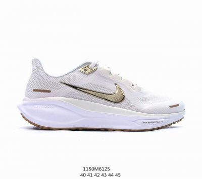 Nk Air Zoom Pegasus 41 耐克网面透气轻便耐磨跑鞋 Fd2722-100 #鞋面采用网布、织物、橡塑材料等多种材料拼接，出色支撑效果，缔造稳