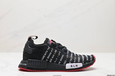 公司级真爆adidas 阿迪达斯 Nmd_R1 Boost 爆米花超弹中底 针织网面休闲运动跑鞋 货号:Q47261 尺码:36 36.5 37 38 38.5