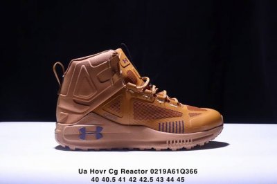 Ua Hovr Cg Reactor Ct 安德玛厚底高帮登山鞋 米其林耐磨防滑舒适大底 牛皮材质徒步鞋 公司级 真标带半码 尺码见图 Xm0219Q366