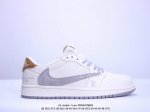 公司级LV x Air Jordan 1 Low 此款主张打破传统的工业化流水线设计限制，以Made by ideas的超级创意为理念，集结众多潮流设计师，结合