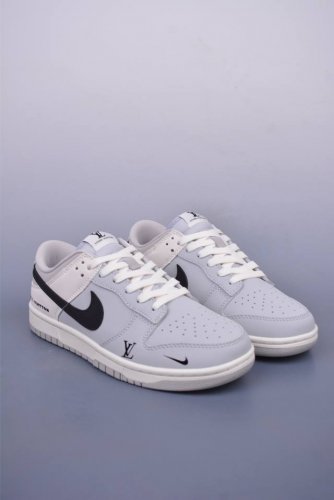 Nike Sb Dunk Low Lv联名 纯原大厂出品 极力推荐 原装头层材料 独家版型蒸餾加工 帶來的是更好的视觉和脚感体验 大厂纯原品质出货 清洁度 电绣