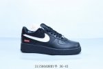 200 耐克 Nike Air Force 1 Af1耐克 联名Supreme 低帮 空军一号休闲板鞋 联名 货号 Cu9225-003 311560Adrry