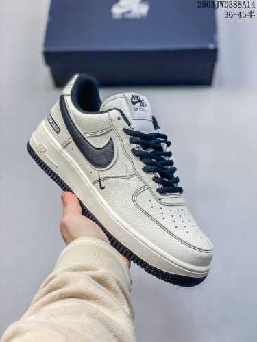 210 公司级带半码 af1耐克 Nike Air Force 1 ‘07 Low 空军一号 厚底增高百搭运动板鞋 原楦头原纸板 打造纯正空军版型，专注外贸渠道