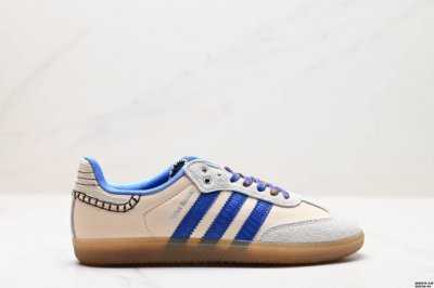 真标阿迪达斯三叶草Adidas Originals Samba Og 桑巴舞系列绅士德训足球风百搭低帮休闲运动板鞋 货号:Ie0872 尺码:36-44 Id:
