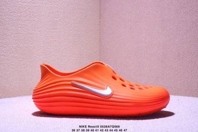 简介 耐克 Nike Reactx Rejuven8 沙滩鞋 柔软回弹耐磨透气凉拖鞋 25夏季新款轻便透气洞洞鞋外穿休闲运动鞋 Hv5060-002 采用质感柔