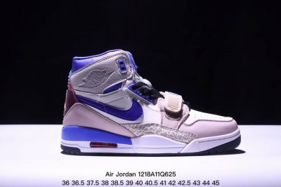公司级三合一最强合体，多种新配色回归耐克nike Air Jordan Legacy 312 High”White Grey Fog Blue Red“乔丹最强