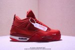 Nigel Sylvester X Jordan Air Jordan 4 Og Brick By Brick Bike 耐磨 低帮 复古篮球鞋 男女款 橙棕