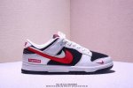 海外爆款限量发售！公司级 Nike Sb Dunk Low“Sup系列 红白双勾” 周年高端定制 低帮休闲板鞋 定制鞋盒 大厂纯原品质出货 超高清洁度 皮料切割
