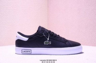 Lacoste法国鳄鱼 香港 春秋款板鞋圆头平跟休闲鞋小白鞋 xm0518Q612
