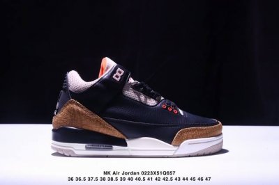 公司级Nk Air Jordan 3 Retro 原装配色 性价比Aj3 同价区间无对手 #原装头层材料 用料绝不含糊 #正确荔枝纹路 客供原厂磨具 清洁度 电