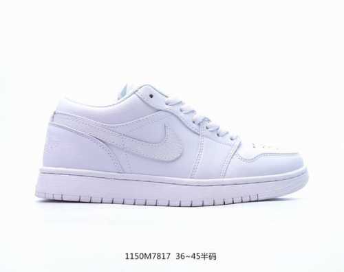 真标nike Air Jordan 1 Low Aj1乔1低帮休闲板鞋 同步官方配色 官方货号:553558-129 Size:36 36.5 37.5 38