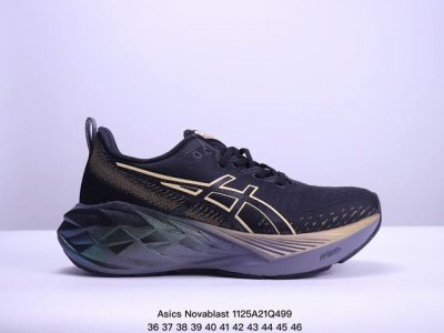 160 Asics Novablast 4 舒适百搭回弹 织物 低帮 休闲跑步鞋 36-46 Xm1125Q499