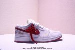 340 Travis Scott X Fragment Design X Jordan Air Jordan 1 Low Og Sp Lv联名——“米黑红” 多