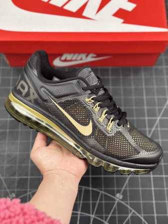 公司级nk Air Max 2013 耐克复古透气网布气垫跑鞋 #搭配全掌式 Max Air 气垫，为步伐注入充沛活力。半透明中底和外底，为整体造型画龙点睛，打 - 点击图像关闭