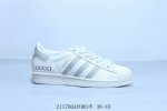 阿迪达斯Adidas三叶草 Originals Superstar 贝壳头系列低帮经典百搭休闲运动板鞋 古驰联名 211780Aporo半 36-45