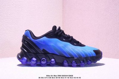 公司级Nike Air Max Dn8 全掌科技气垫 缓震运动跑鞋 Dn8的核心亮点在于其八腔气垫结构 根据不同部位设定的气压值专为行走设计提供卓越的舒适感 鞋