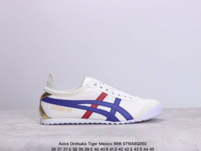 真标带半码asics 亚瑟士 男女鞋真标半码制 日产经典老牌-鬼塚虎 Onitsuka Tiger Mexico 66经典墨西哥系列复古经典百搭板鞋休闲运动鞋慢