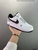 Nike Air Force 7 Low “Lv联名暗夜精灵牛仔”空军一号 低帮 运动鞋 休闲鞋 折边针车 工艺难度大 原楦头原纸板 原装鞋盒 定制五金配件 内