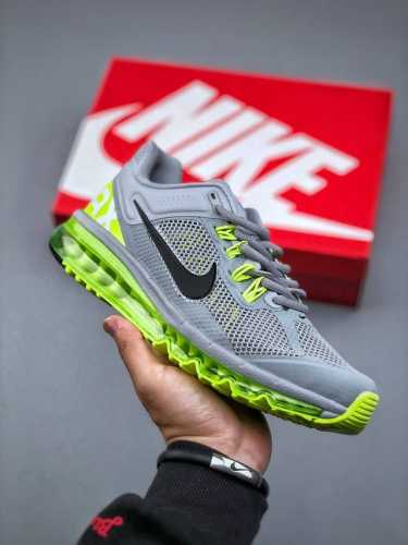 Nike Air Max 2013 耐克复古透气网布气垫跑鞋 #搭配全掌式 Max Air 气垫，为步伐注入充沛活力。半透明中底和外底，为整体造型画龙点睛，打造