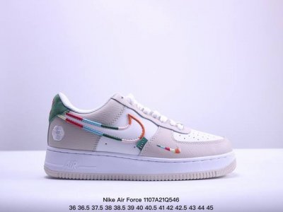 真标耐克Nike Air Force 1 Low 空军一号 低帮百搭休闲运动板鞋。柔软、弹性十足的缓震性能和出色的中底设计，横跨复古与现代的外型结合，造就出风靡