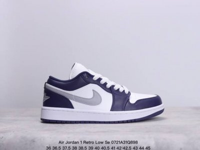 Air Jordan 1 Retro Low Se 乔丹1代低帮板鞋 牛皮材质 公司级 真标带半码 尺码见图 Xm0721Q898