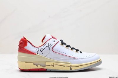 公司级nike Air Jordan 2 Retro Low 市场唯一独家头层皮打造 原鞋原档案开发 原厂皮料 原档冲孔鞋头 正确满胶鞋垫 四线拉帮 原厂织唛标