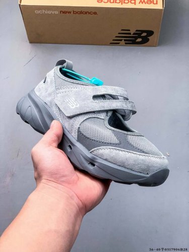 集图 new Balance 公主鞋 玛丽珍网面拼接魔术贴凉鞋 时髦又洋气的Nb玛丽珍系列 网面优质皮料拼接 透气又舒适 1:1高端定制Md大底 脚感超舒服 魔