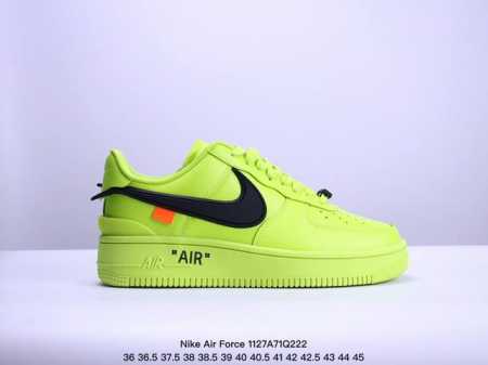 Nike Air Force 1Smile Swoosh Have A Day 空军一号合成革厚底包裹性保暖低帮板鞋男女款牛油果色 Xm1127Q222 - 点击图像关闭