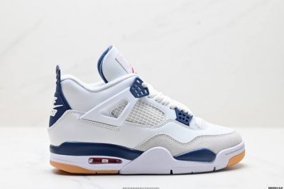470 公司级Nike Air Jordan 4 Retro 耐克迈克尔·乔丹Aj4代中帮复古休闲运动文化篮球鞋 原厂材料Tpu超Q弹网格材质 缜密拉帮及中底钢