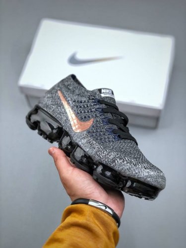 Nike Air Vapormax Flyknit 2.0 原装版本二代大气垫百搭慢跑鞋#进口针织机台 原面打造坚挺科技针织#公司原底气垫 细节诠释一切质疑#原