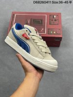 公司级Puma Suede Xl Crush Stay Pufl 防滑耐磨 彪马低帮经典百搭休闲运动板鞋 货号:399671 01 尺码:36 37 37.5