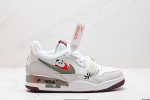 公司级三合一最强合体，多种新配色回归耐克nike Air Jordan Legacy 312 Low”White Grey Fog Blue Red“乔丹最强三