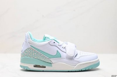 公司级三合一最强合体，多种新配色回归耐克nike Air Jordan Legacy 312 Low”White Grey Fog Blue Red“乔丹最强三