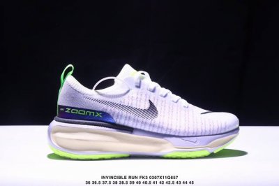 150 公司级耐克Nike Zoomx Invincible Run Fk3 短跑马拉松系带系列轻量休闲运动慢跑鞋 货号:Fj1046-100 尺码:36 36