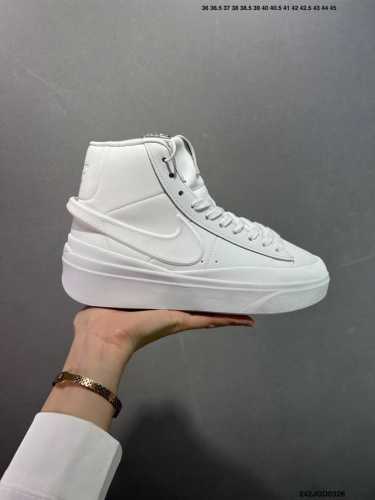 160 nike Blazer Phantom Low 厚底增高休闲鞋 采用轻盈利落设计 焕新演绎经典鞋款该鞋款带来舒适足底体验 货号：Fn5820 100 i