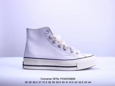 公司级Converse 1970s Chuck 70 Hi 匡威 经典百搭 防滑轻便 皮面 高帮休闲鞋 货号:167064C 尺码:35.5 36 36.5 3