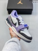 140 真标耐克Nike Air Jordan Legacy 312 Low”White/Pine Green“乔丹最强三合一混合版本高帮文化休闲运动篮球鞋 货