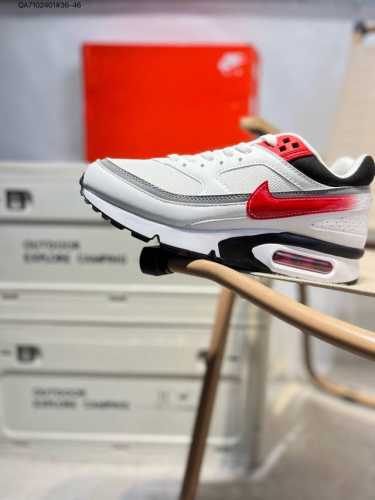 耐克Nike Air Max Bw Og persian Violet经典拼接休闲运动跑步鞋 819475 Qa7102401#36-46